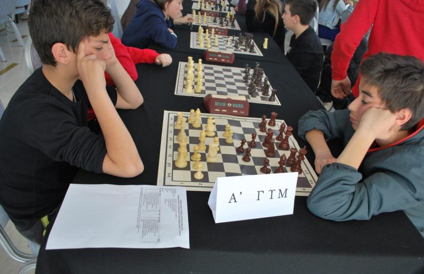 Σκακιστικοί αγώνες - Π.Ε. Καβάλας 7