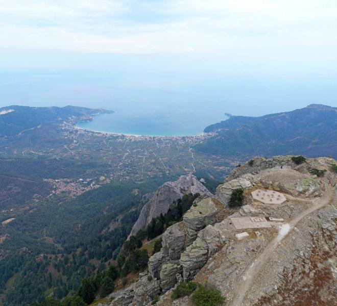 Ποταμιά Παναγιά θέα από Υψάριο