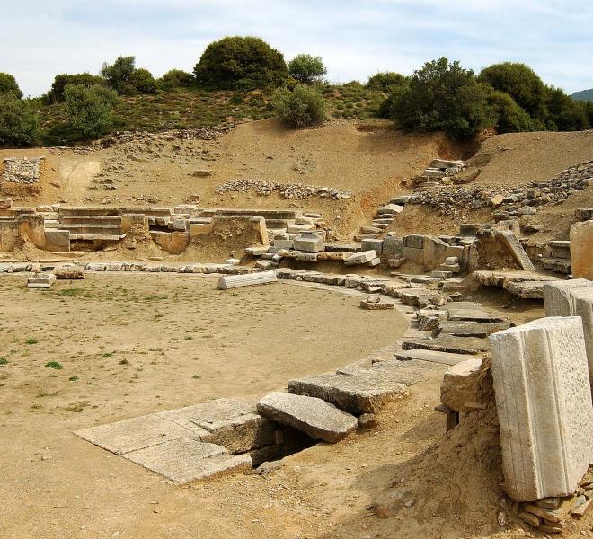 Ancient theatre of Maronia 2