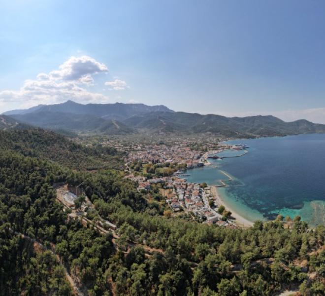 Limenas, Limenaria, Potos. Shopping and nightlife