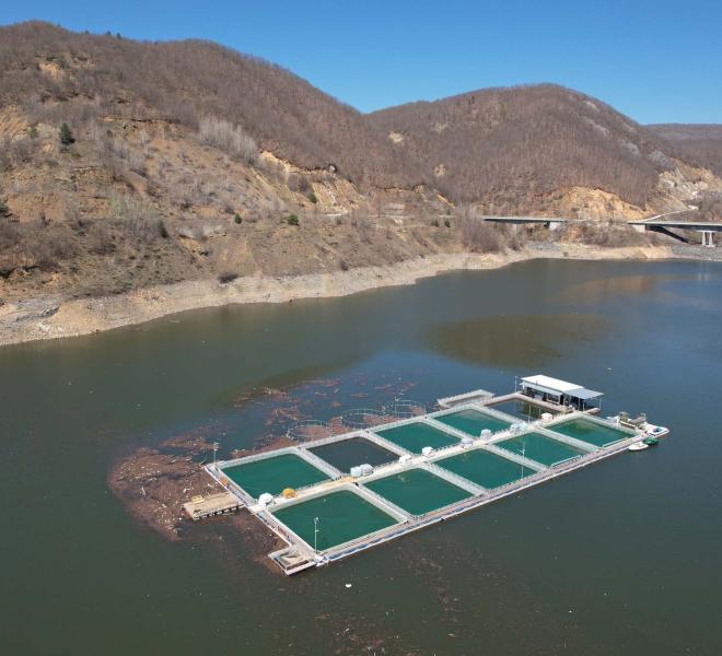 Dam and Artificial Thisavros Lake (Treasure Lake) 16