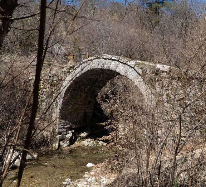 Dam and Artificial Thisavros Lake (Treasure Lake) 34