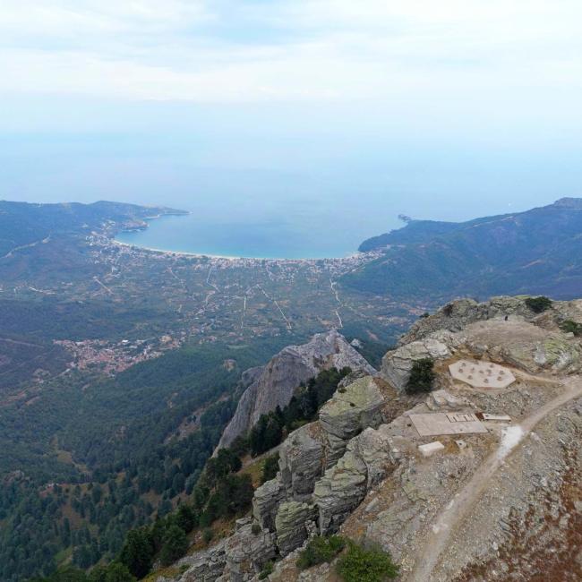 Mount Ipsarion - Overlooking the Port 