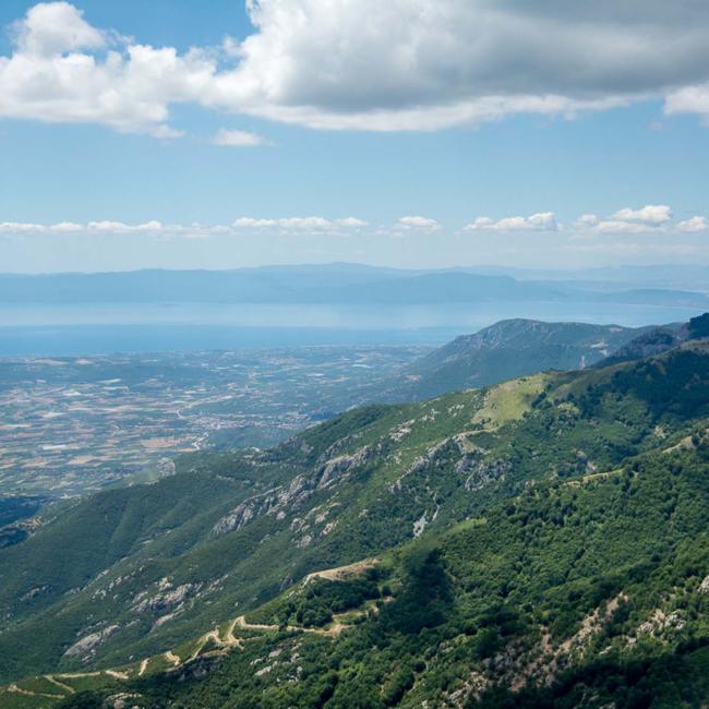 Pangaio (from the summit 'Avgo')
