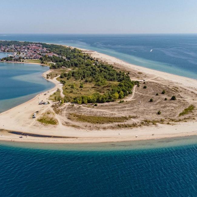 Ammoglossa beach, Keramoti
