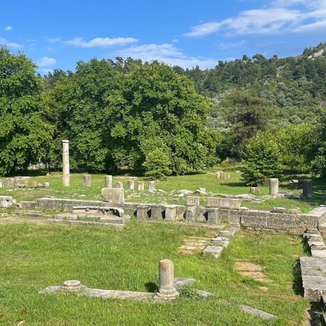 Ancient market of Thassos